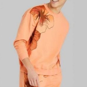 📌SOLD📌FINAL SALE | Wild Fable | Peach Floral Print Sweatshirt